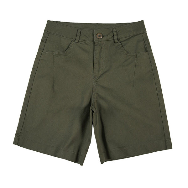 Kõrge vöökohaga vabaaja naiste 3/4 püksid