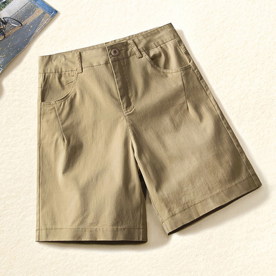 Casual γυναικείο σορτς με τσέπες σε πολλά χρώματα