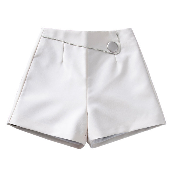 Uue mudeli nööbiga lühikesed püksid