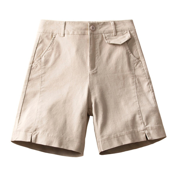 Uus mudel taskutega naiste sirgetest pükstest