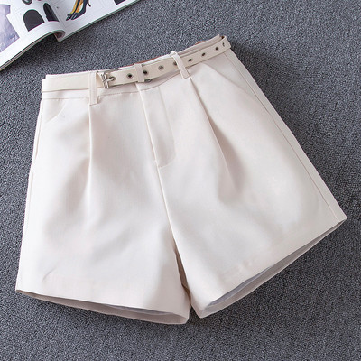 Σορτς φαρδύ μοντέλο με ζώνη