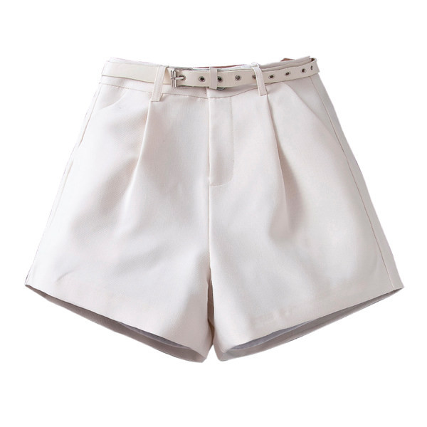 Σορτς φαρδύ μοντέλο με ζώνη
