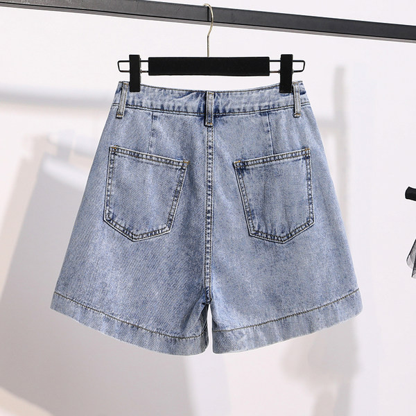 Traper kratke hlače s patentnim zatvaračima sa strane