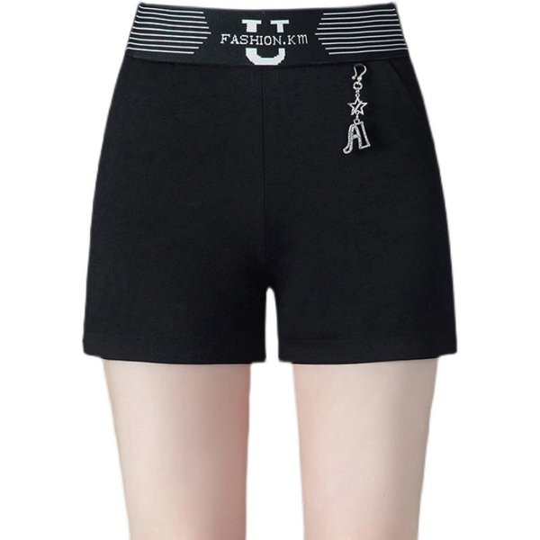 Γυναικείο σορτς casual με κεντητή επιγραφή