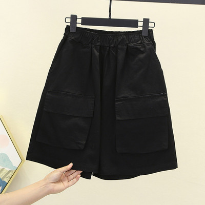 Γυναικείο casual παντελόνι με τσέπες και ελαστική μέση