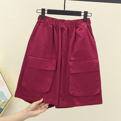 Γυναικείο casual παντελόνι με τσέπες και ελαστική μέση