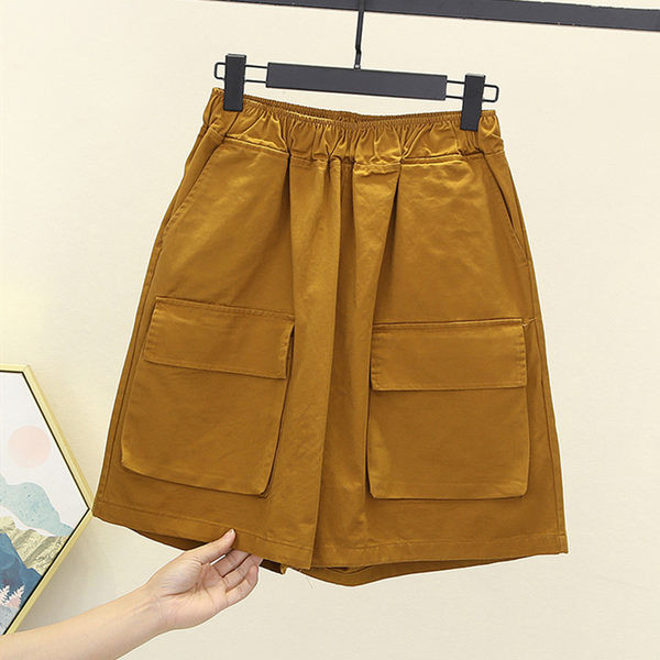 Γυναικείο casual παντελόνι με τσέπες και ελαστική μέση