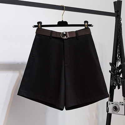 Casual σορτς με ζώνη - μεγάλα μεγέθη