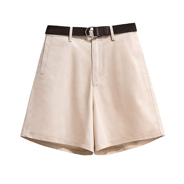 Casual σορτς με ζώνη - μεγάλα μεγέθη