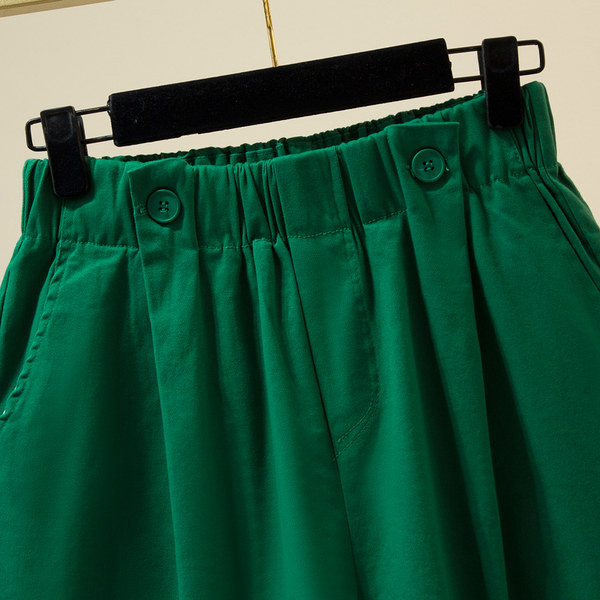 Ležerne ženske kratke hlače s elastičnim strukom