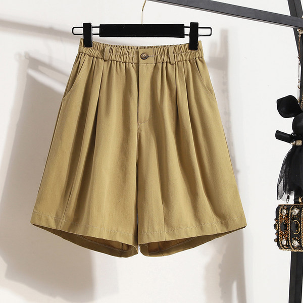 Casual γυναικείο φαρδύ παντελόνι με ψηλή μέση και τσέπες