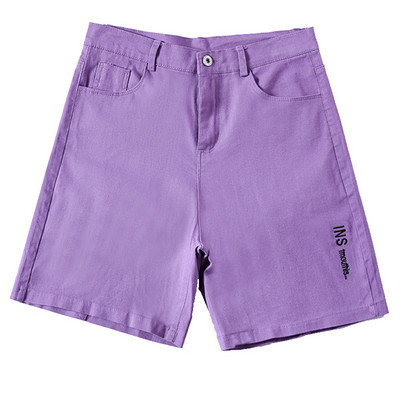 Casual γυναικεία παντελόνια με ψηλή μέση - πολλά χρώματα