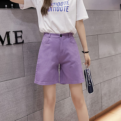 Casual γυναικεία παντελόνια με ψηλή μέση - πολλά χρώματα