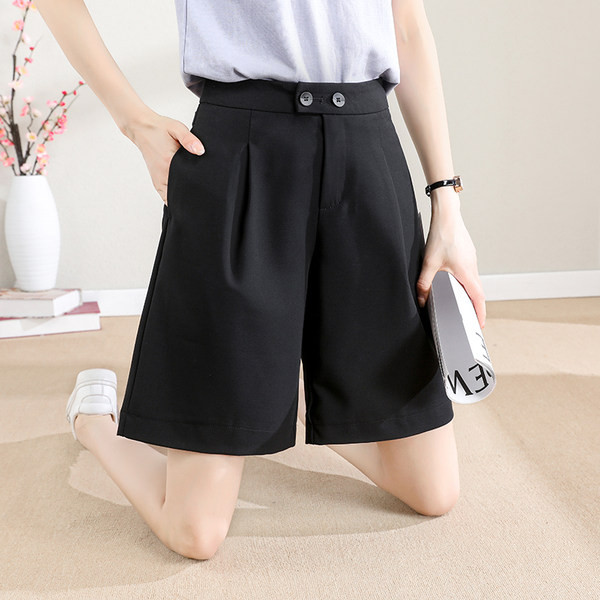 Casual παντελόνι  ψηλόμεσο ίσιο μοντέλο για γυναίκες