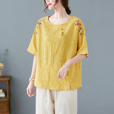 Φαρδύ μοντέλο σετ  για γυναίκες με κέντημα