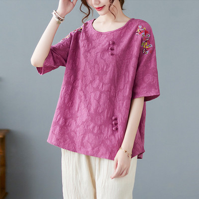 Φαρδύ μοντέλο σετ  για γυναίκες με κέντημα