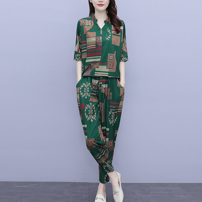 Kevadeks sobiv kahes värvitoonis naiste komplekt