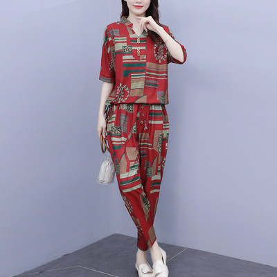 Kevadeks sobiv kahes värvitoonis naiste komplekt