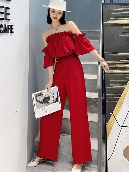 Suveks sobiv naiste vabaaja komplekt kahes värvitoonis