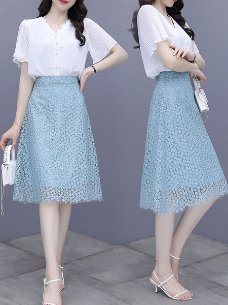 Moderan komplet košulja i suknja