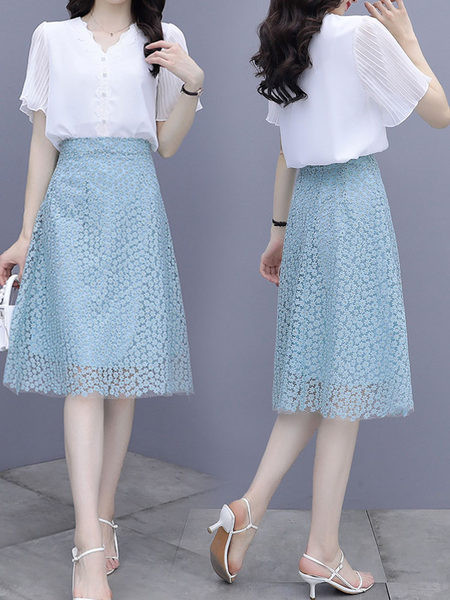 Moderan komplet košulja i suknja