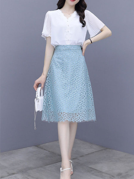 Moderan komplet košulja i suknja