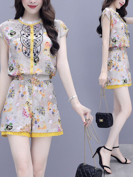 Πολύχρωμο γυναικείο σετ 