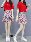 Γυναικείο σετ με φλοράλ μοτίβο - τρία χρώματα