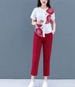 Naiste vabaaja komplekt kahest osast - särk ja püksid