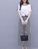 Γυναικείο ριγέ σετ