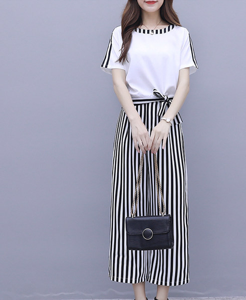 Γυναικείο ριγέ σετ 