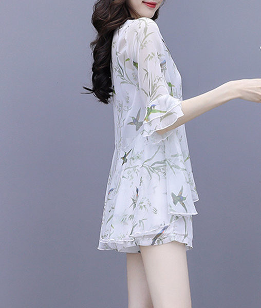 Naujo modelio moteriškas dviejų dalių komplektas - tinkamas vasarai