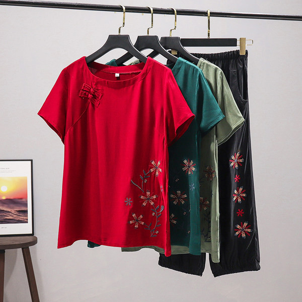 Летен ежедневен сет с бродерия