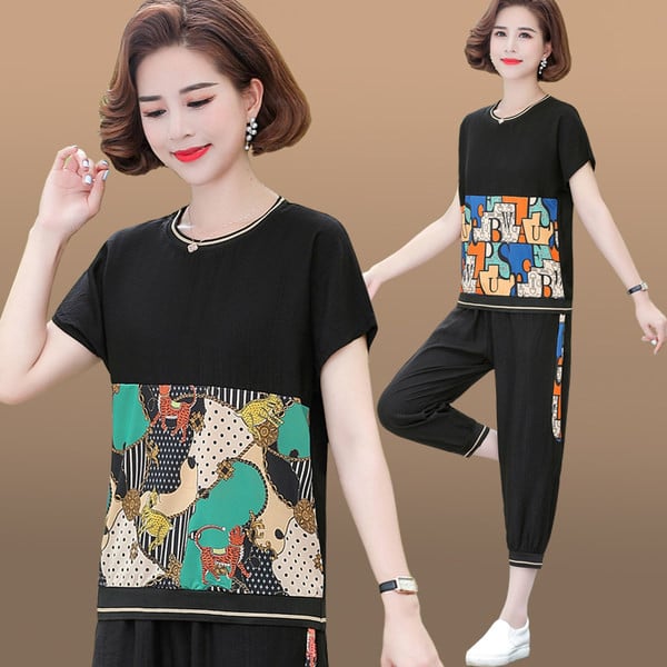 Naiste vabaaja komplekt - pluus ja püksid