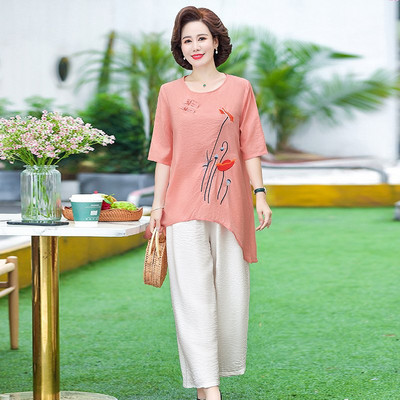 Kaheosalise tikandiga igapäevane komplekt