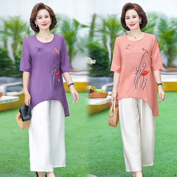 Kaheosalise tikandiga igapäevane komplekt