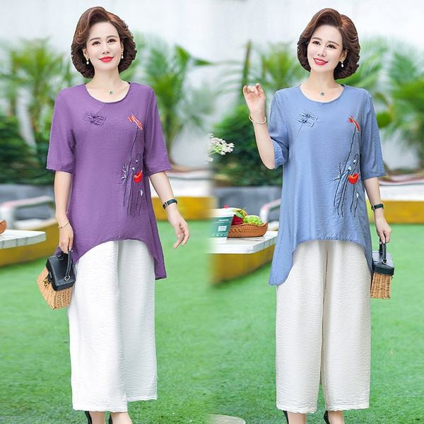 Kaheosalise tikandiga igapäevane komplekt