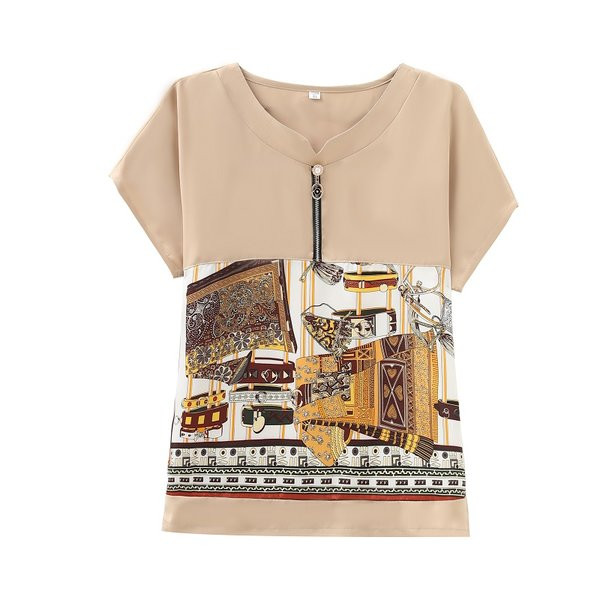 Naiste lukuga pluusi ja pükstega komplekt