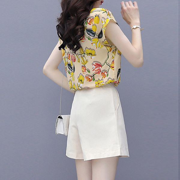 Ljetni set - košulja od šifona i kratke hlače