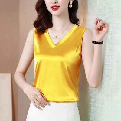 Női felső új modell V-nyakkivágással, több színben