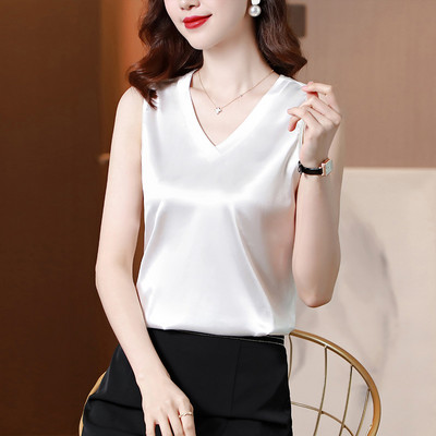 Női felső új modell V-nyakkivágással, több színben