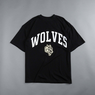 Ανδρικό casual φανελάκι με οβάλ λαιμόκοψη και επιγραφή