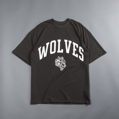 Ανδρικό casual φανελάκι με οβάλ λαιμόκοψη και επιγραφή