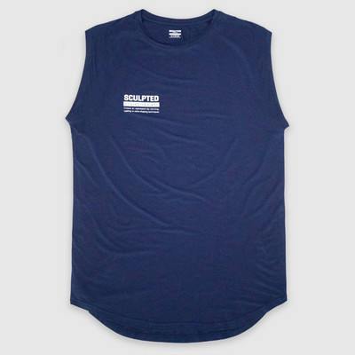 Βαμβακερό φανελάκι γυμναστικής με φαρδιές τιράντες