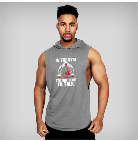 Férfi sportcipő kapucnival és felirattal