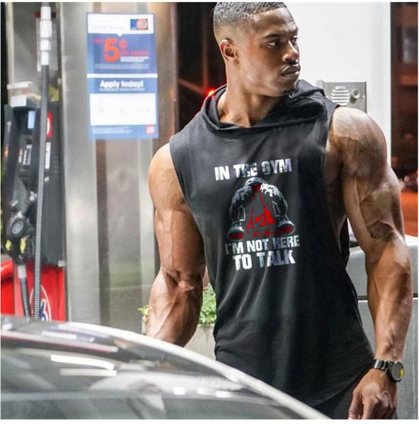 Férfi sportcipő kapucnival és felirattal