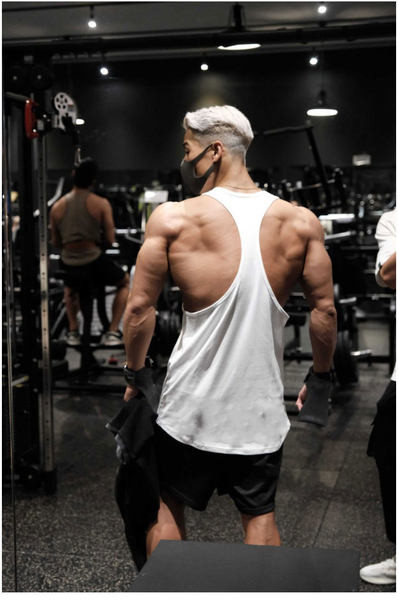 Αθλητικό φανελάκι με στάμπα