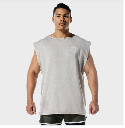 Széles férfi felső ovális nyakkivágással