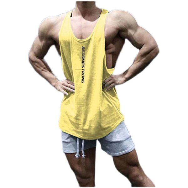 Αθλητικό μοντέλο αμάνικο με επιγραφή