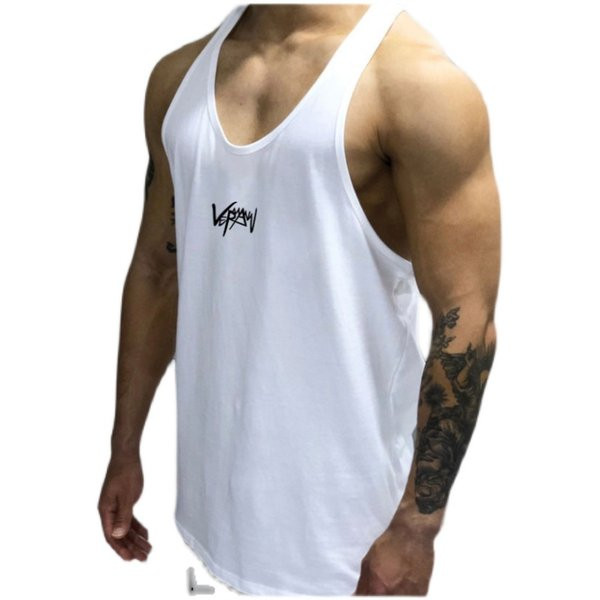 Спортен потник с надпис за мъже